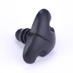 Čumáček kočičí 25x17 mm černý