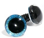 Očička 3D 16 mm glitrová