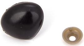 Čumáček 29x24 mm černý